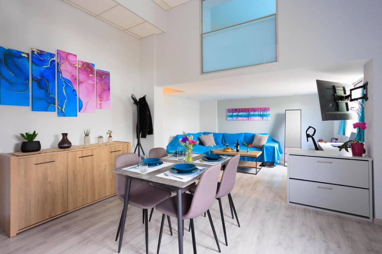 Electra Modern Apartment With Cozy Garden Ηράκλειο Κρήτης Εξωτερικό φωτογραφία