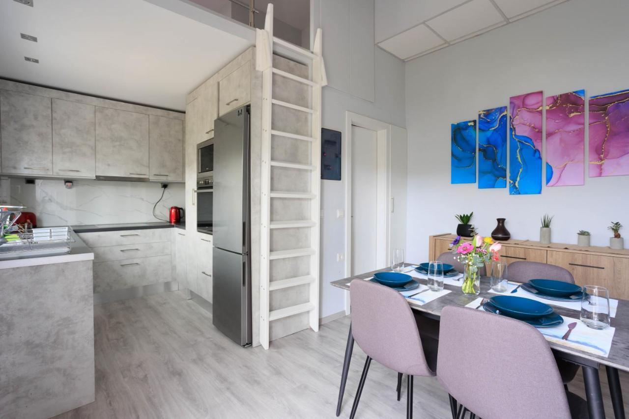 Electra Modern Apartment With Cozy Garden Ηράκλειο Κρήτης Εξωτερικό φωτογραφία