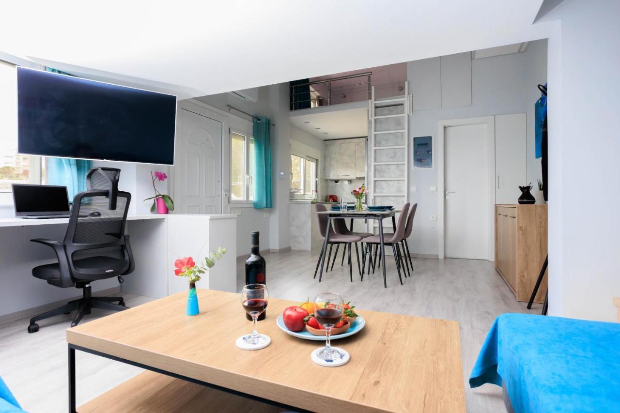 Electra Modern Apartment With Cozy Garden Ηράκλειο Κρήτης Εξωτερικό φωτογραφία