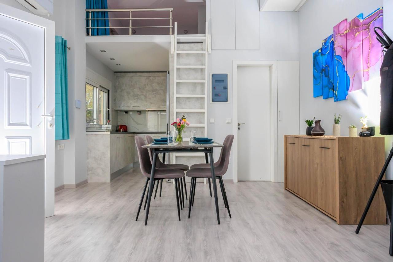 Electra Modern Apartment With Cozy Garden Ηράκλειο Κρήτης Εξωτερικό φωτογραφία